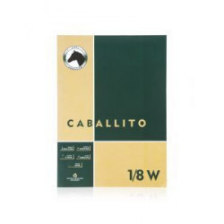 BLOCK 1/8W CABALLITO 35X25 10H 100G