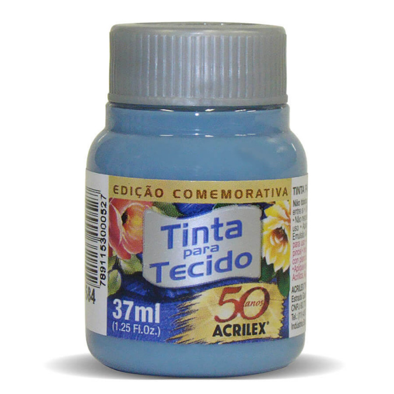 PINTURA ACRILEX TELA 4140 -584 37ML.AZ.O