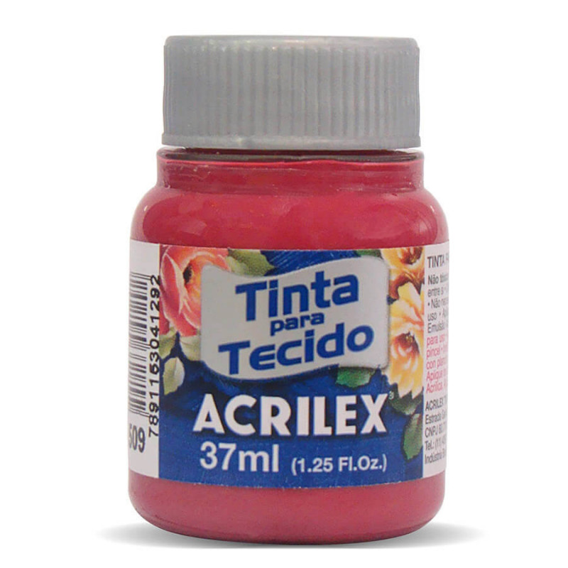 PINTURA ACRILEX TELA 4140 -509 37ML.CAR.