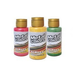 PINTURA ACRILEX 3660-532 METAL.60ML. ORO