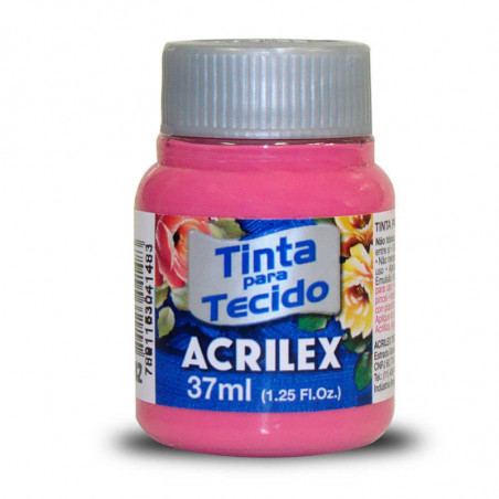 PINTURA ACRILEX TELA 4140-542 37ML.ROS
