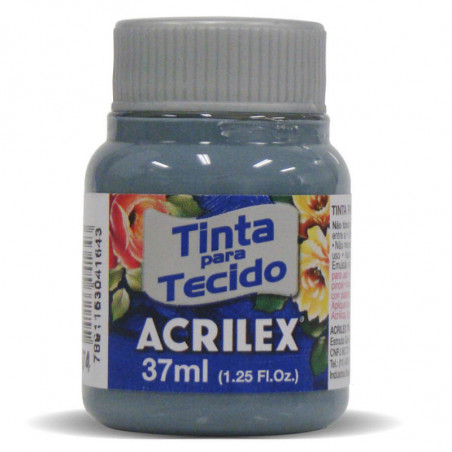 PINTURA ACRILEX TELA 4140-574 37ML.GRIS