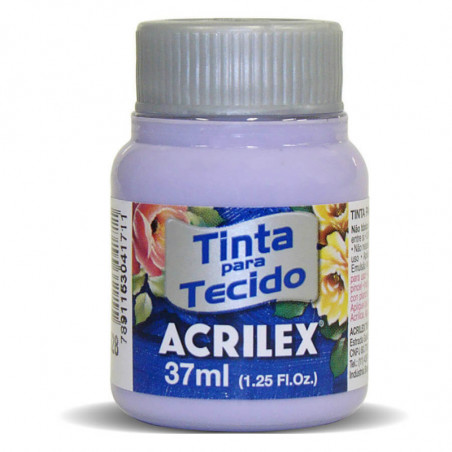 PINTURA ACRILEX TELA 4140 -528 37ML.LILA