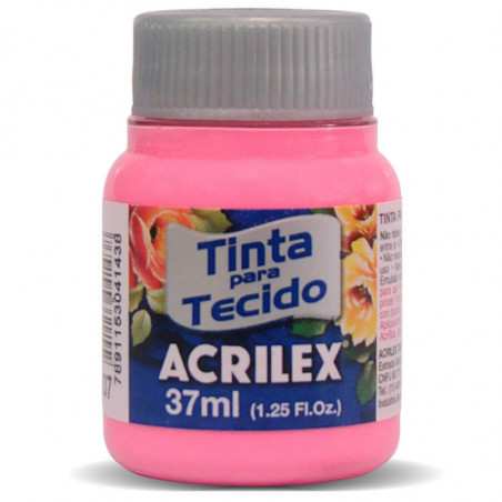 PINTURA ACRILEX TELA 4140 -537 37ML.ROS