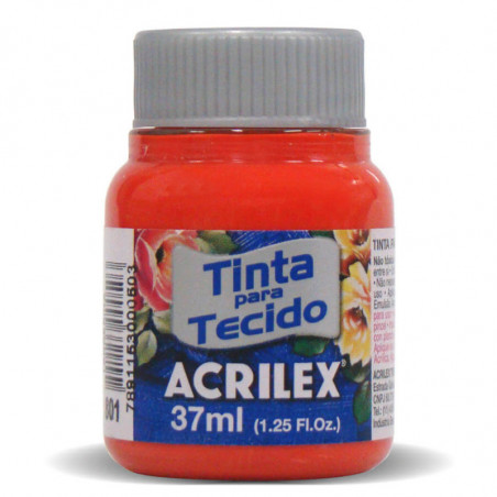 PINTURA ACRILEX TELA 4140 -801 37ML.MAN.
