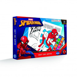 VALIJA INFANTIL NEOX SPIDERMAN 70 PCS
