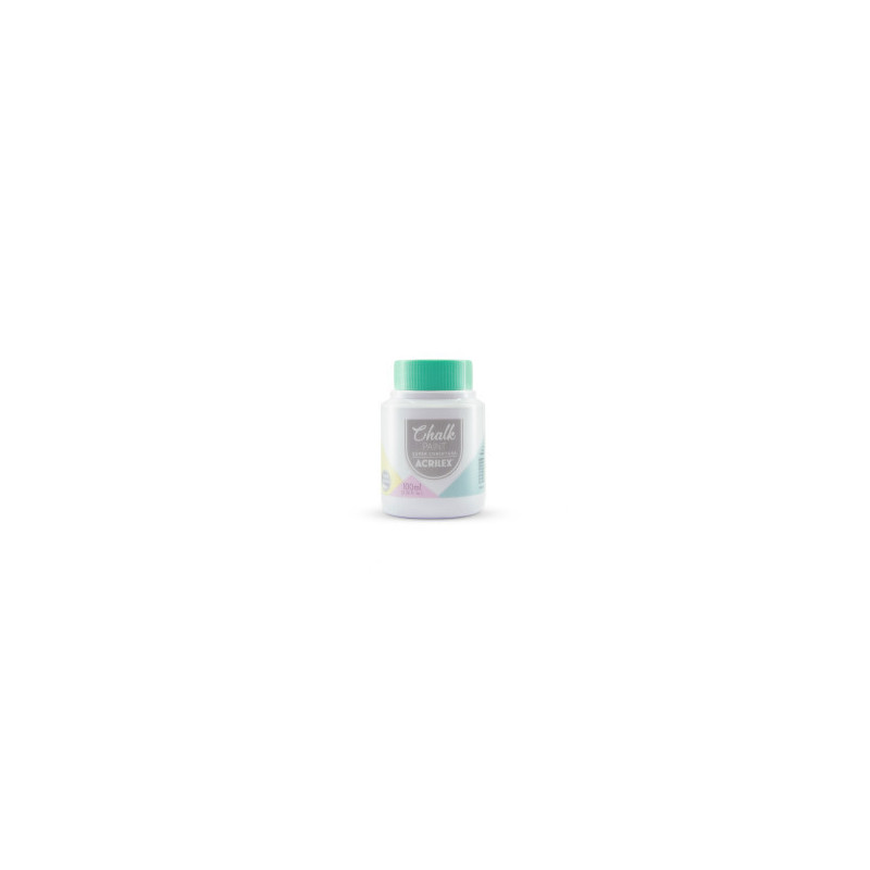 PINTURA ACRILEX CHALK 100ML BLANCO