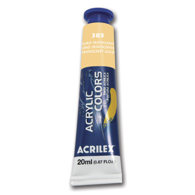 ACRILICO ACRILEX 13123 20ML.385 ORO