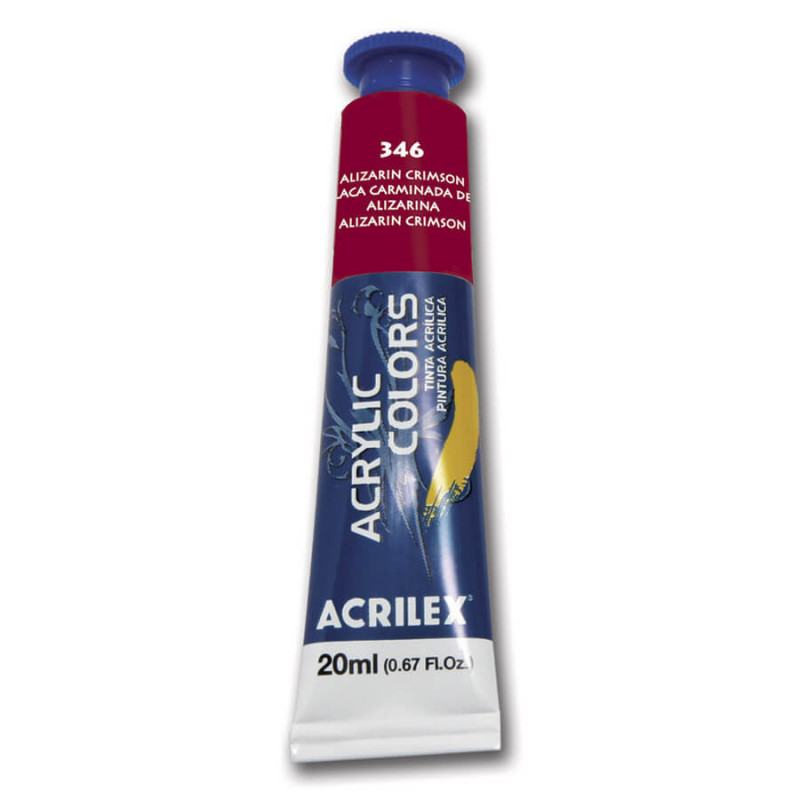 ACRILICO ACRILEX 13123 20ML.346 ALIZARIN
