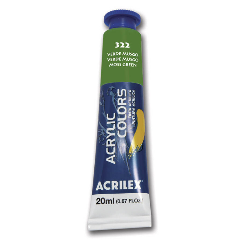ACRILICO ACRILEX 13123 20ML.322 VER.MUS