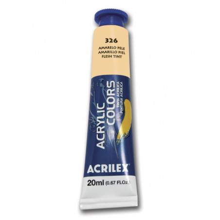 ACRILICO ACRILEX 13123 20ML.326 AMA.PIEL