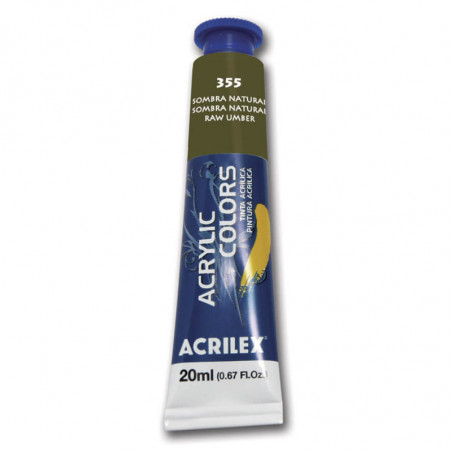 ACRILICO ACRILEX 13123 20ML.355 SOMB.NAT