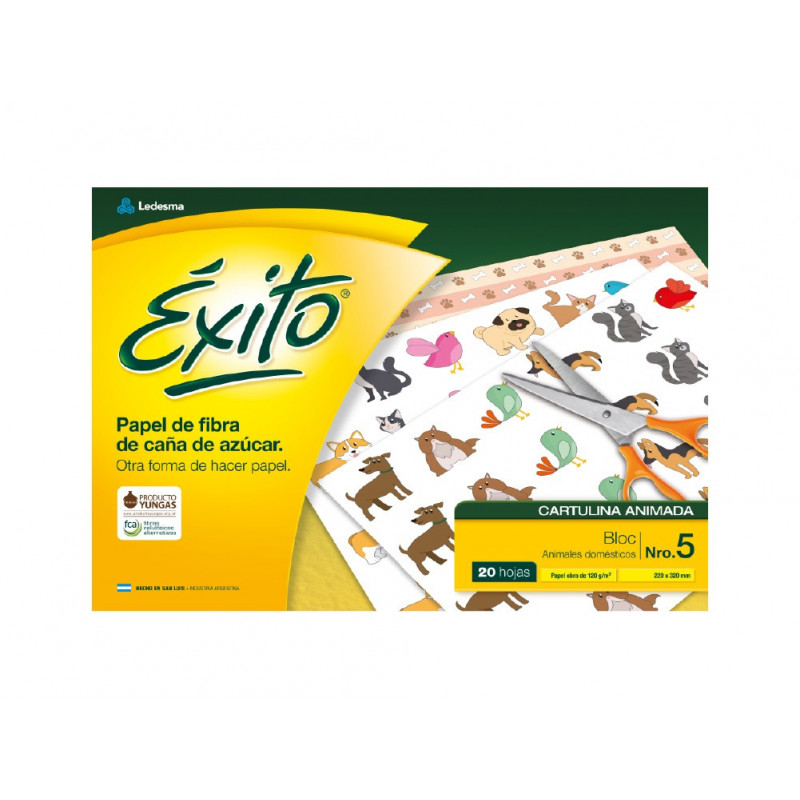 BLOCK EXITO N°5 ANIM.DOM.120g 20H