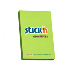 BLOCK STICK 76x51mm FLUO VERDE