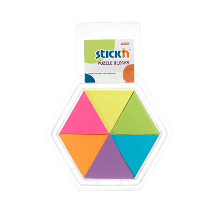 BLOCK STICK PUZZLE 43x50mm x6