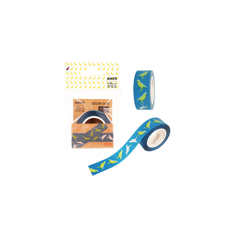 CINTA DECO TURQ.16mm x 10m STICK´N