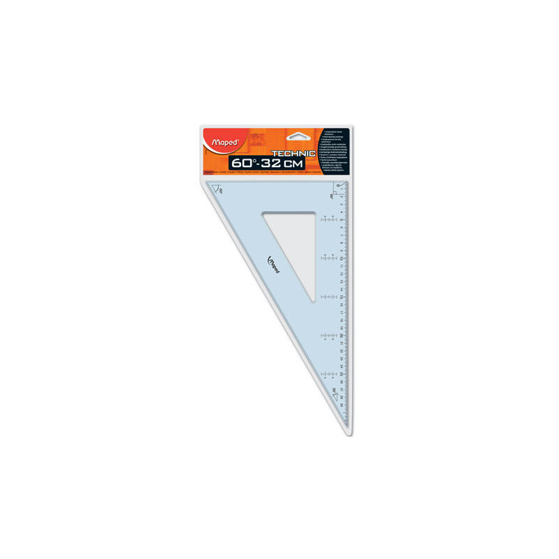 ESC.MAPED ACRILICO 32cm 60º