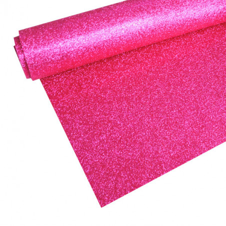 GOMA EVA C/BRILL.FUC.CL.2mm 40x60cm