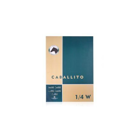 BLOCK 1/4W CABALLITO 50X35 10H 100G