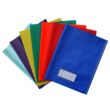 FORRO PVC COLORES P/CUADERNO