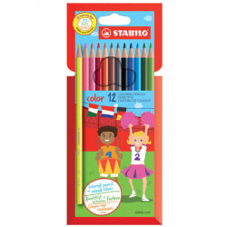 LAPICES STABILO COLOR x12