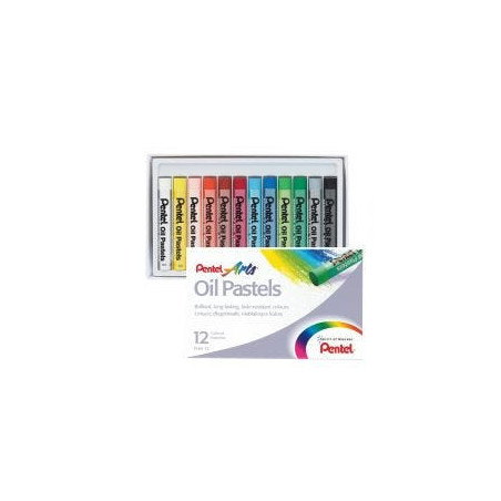 PASTEL OLEADO PENTEL PHN-12 CAJA 12COL.