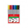 MARCADOR F.CASTELL FINEPEN 30460 10COL.