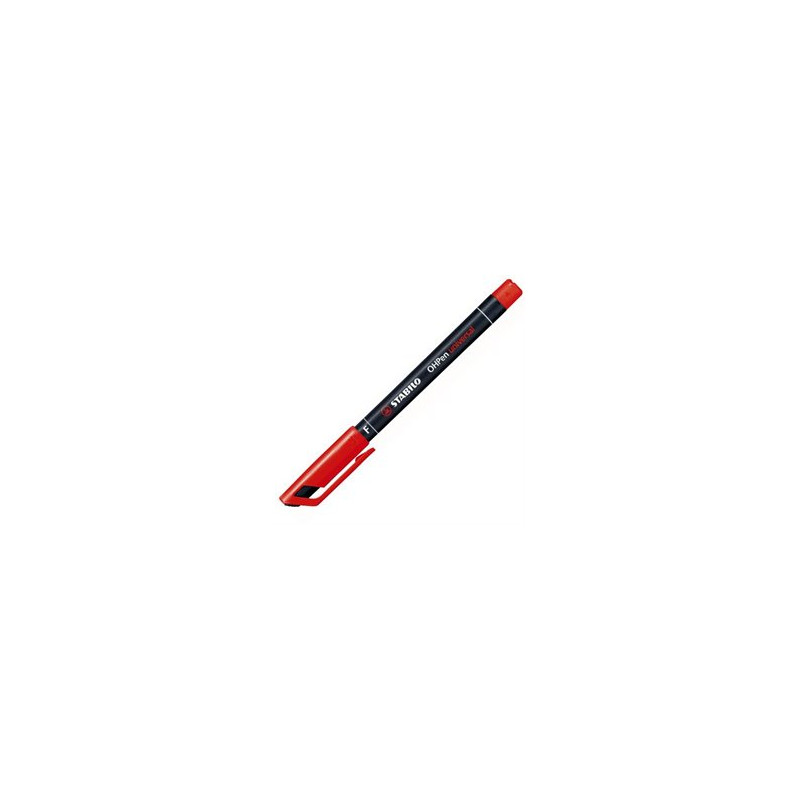 MARC.STABILO OHP F ROJO