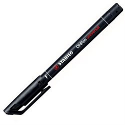 MARC.STABILO OHP F NEGRO