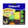 PLASTILINA 454 G C/4 BARRAS COL NEON