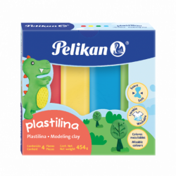 PLASTILINA 454 G C/4 BARRAS...