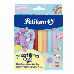 PLASTILINA C/10 BARRAS COL...