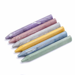 PELICRAYONES JUMBO TRIANG C/6 METALICO