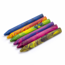 PELICRAYONES JUMBO TRIANG C/6 METALICO