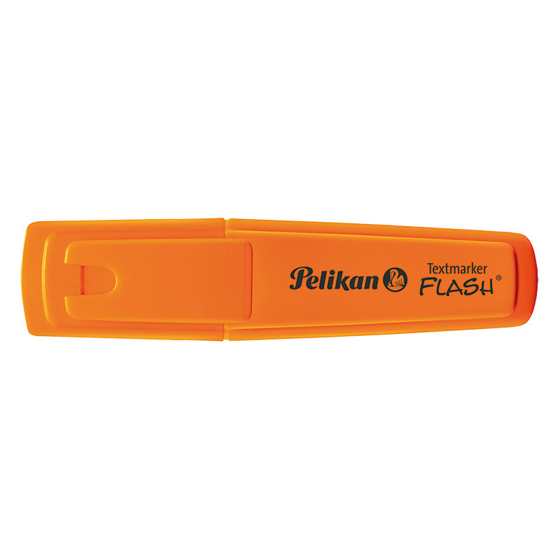 RESALTADOR FLASH - NARANJA - CJ10 UNID
