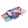 RESALTADOR & MARCADOR GLOW CJ/6 COLORES SURTIDOS
