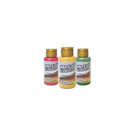 PINTURA ACRILEX 3660-532 METAL.60ML. ORO