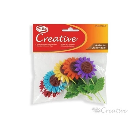 FLORES DE PAÑOLENCI ADHESIVO