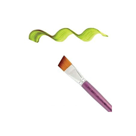 PINCEL TIGRE 447-10 ANGULAR SINTETICO