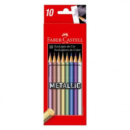 LAPICES DE COLORES METALIZADOS FABER -CASTELL