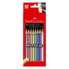 LAPICES DE COLORES METALIZADOS FABER -CASTELL