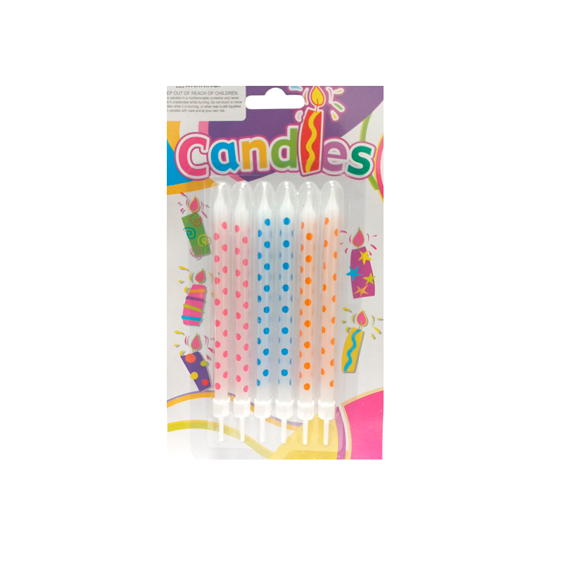 VELAS DE LUNARES PARA CUMPLEAÑOS