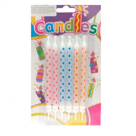 VELAS DE LUNARES PARA CUMPLEAÑOS