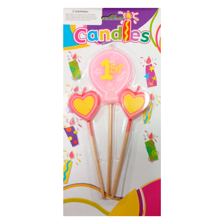 VELAS PARA EL PRIMER AÑO