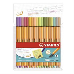 MARCADOR STABILO SOFT COLORS