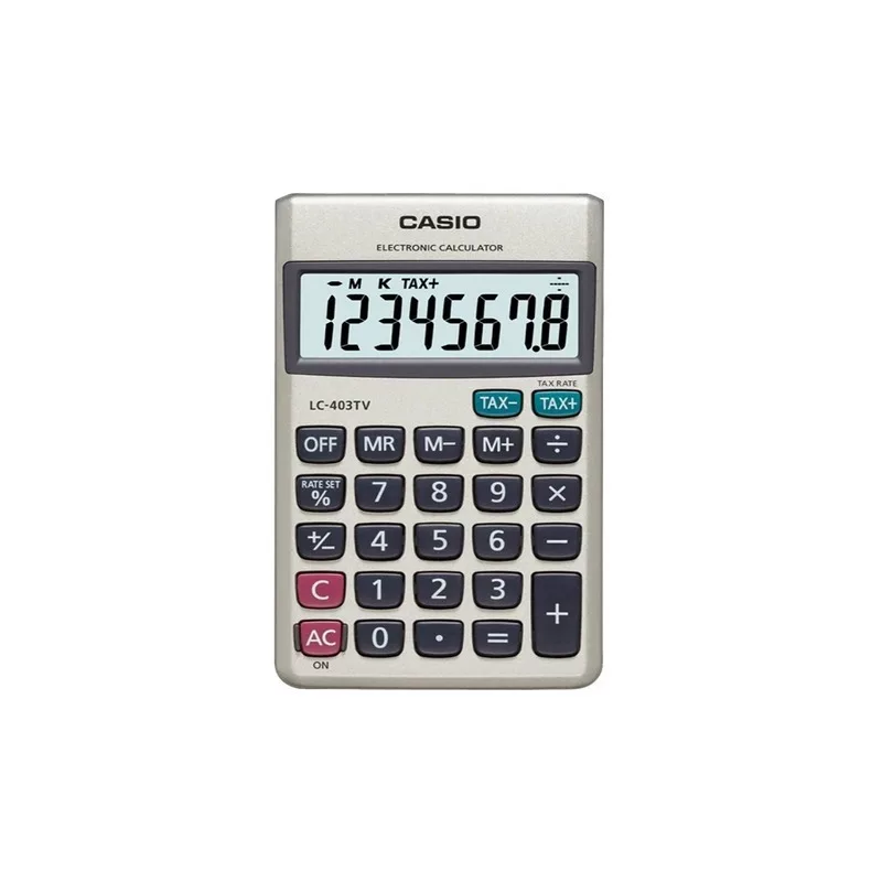 CALCULADORA CASIO LC-403 TV