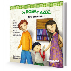 DE ROSA Y AZUL