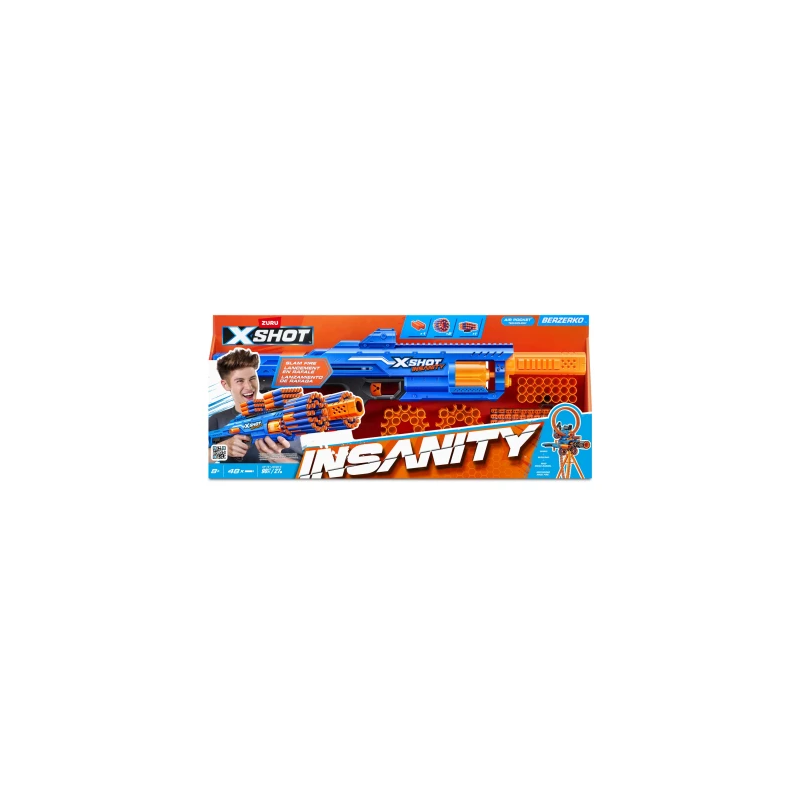 X- SHOT INSANITY BERZERKO C/48 DARDOS