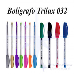 BOLIGRAFO FABER TRILUX 032 T/MED.AZ.