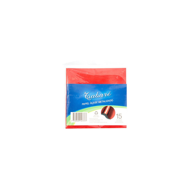 PAPEL GLASE METALIZADO 12H 75G. DISMA